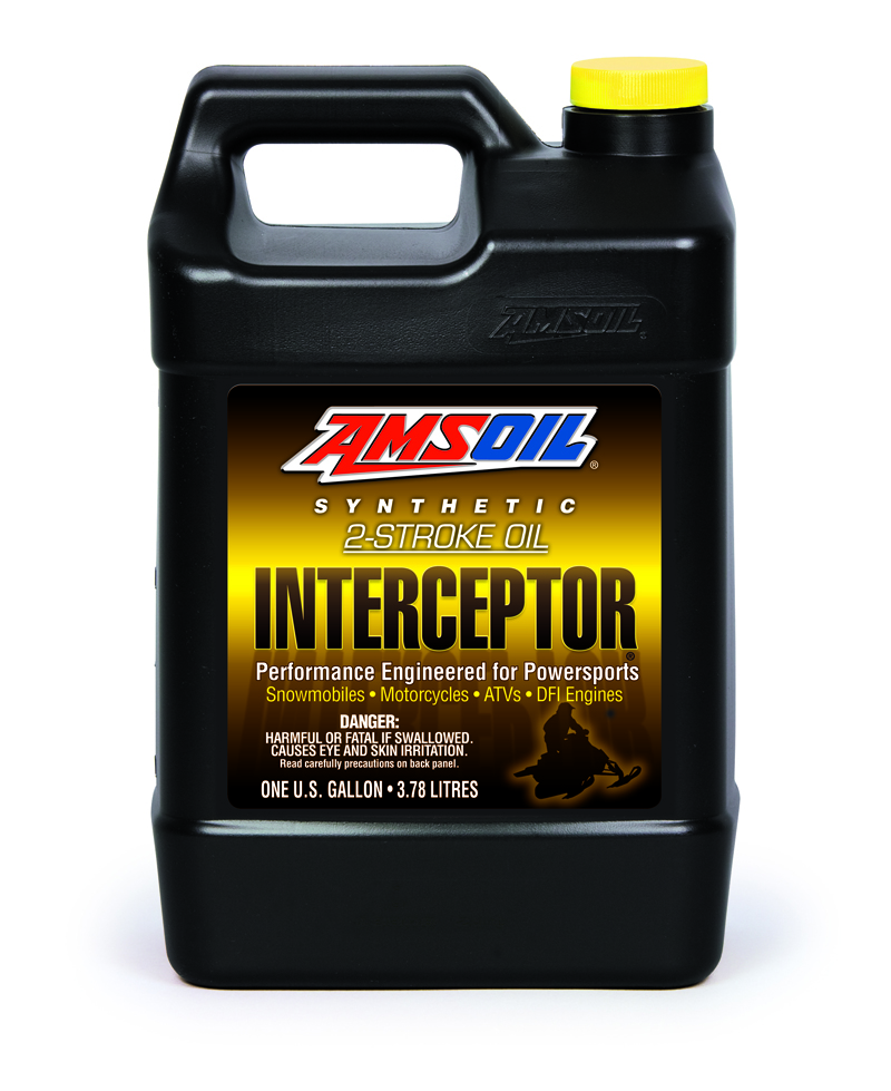 AMSOIL Ait1g 1 gallon jug of AMSOIL Interceptor  2-Stroke Oil