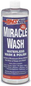 AMSOIL Miracle Wash Waterless Wash & Polish - Quart Bottle