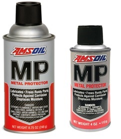 AMSOIL Metal Protector is available in convenient 4 oz and 8.75 oz spray cans.